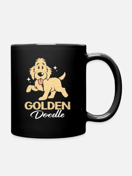 Doodle - Tasse einfarbig - Schwarz