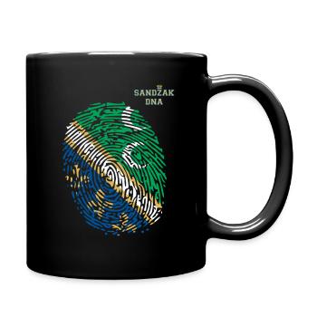 Sandzak DNA Proud Sandzak Roots - Full Colour Mug - black - Right