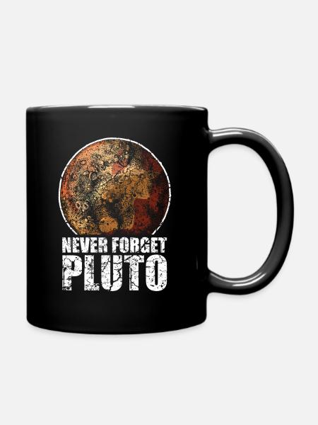 Pluto - Tasse einfarbig - Schwarz