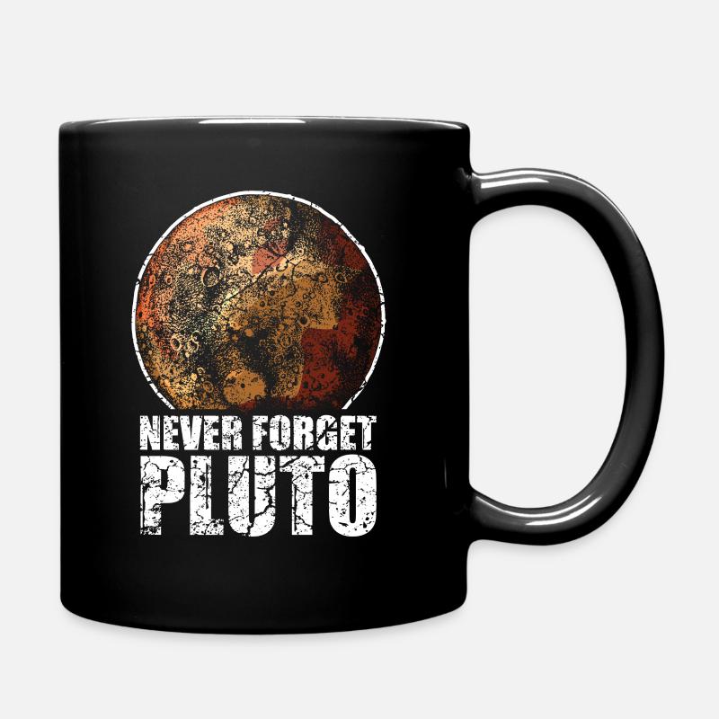 Pluto - Tasse einfarbig - Schwarz