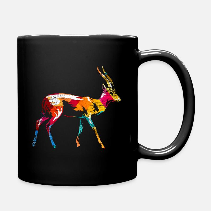 Gazelle - Tasse einfarbig - Schwarz