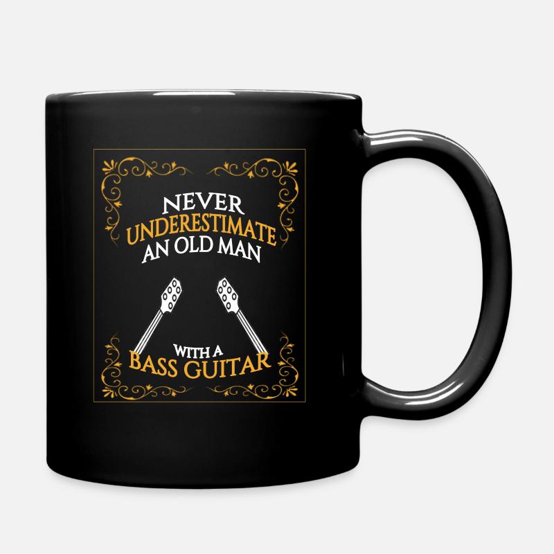 Basse musique basse guitare - Mug uni - noir