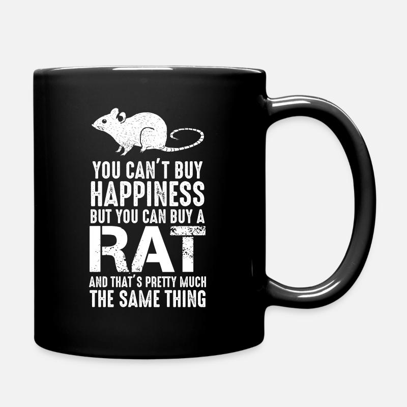 Drôle de t-shirt de rats pour rat propriétaire animal de compagnie - Mug uni - noir