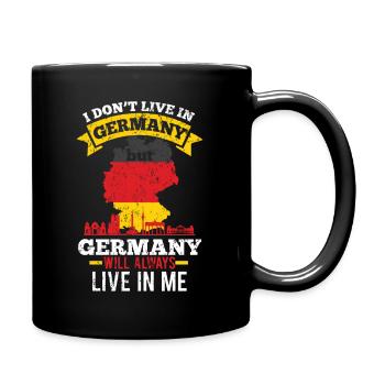 Germany - Full Colour Mug - black - Right