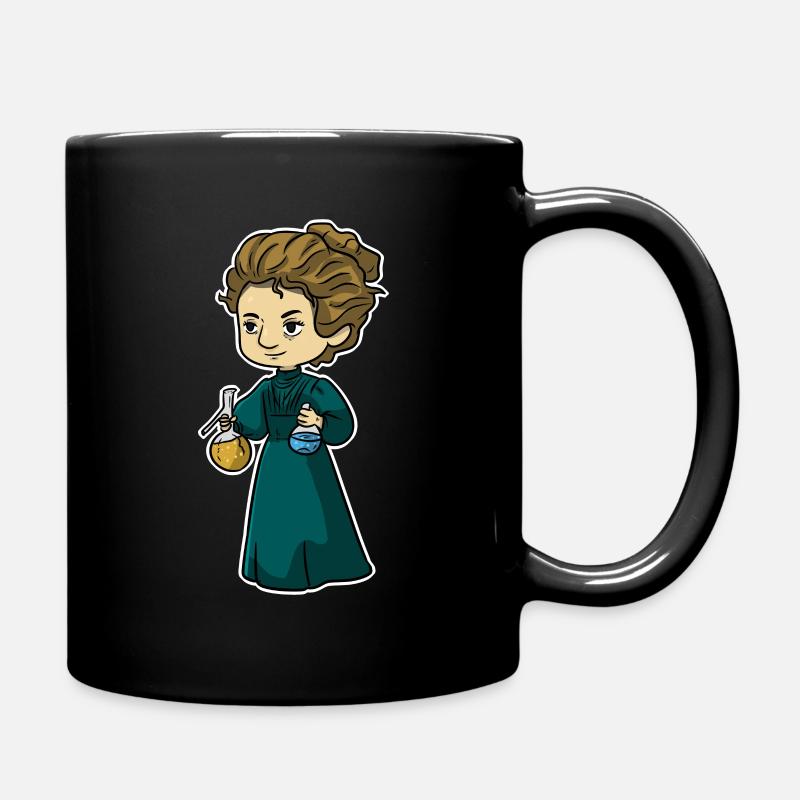 Marie Curie - Mug uni - noir