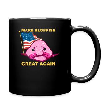 États-Unis Elections  Blobfisch Blobfish - Mug uni - noir - Droite