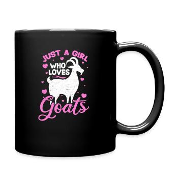 goat - Full Colour Mug - black - Right