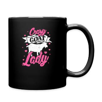 goat - Full Colour Mug - black - Right