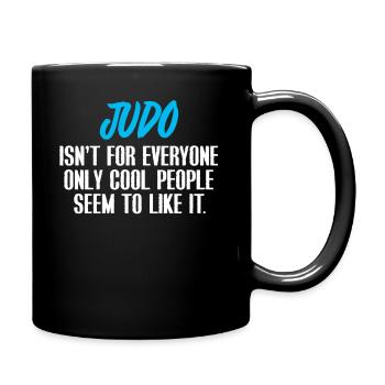 Judo - Tasse einfarbig - Schwarz - Rechts