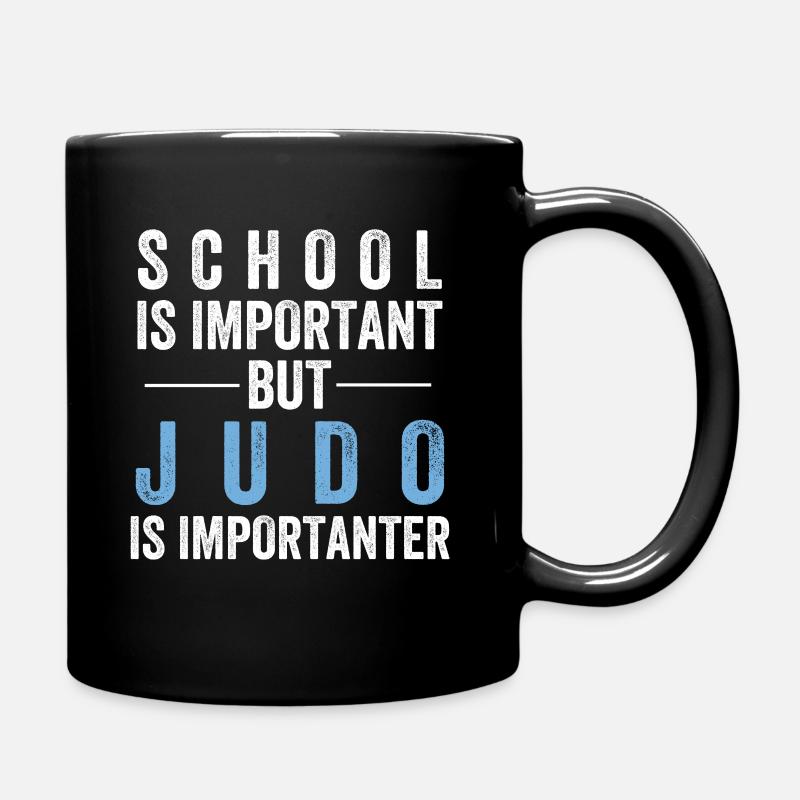 judo - Mug uni - noir
