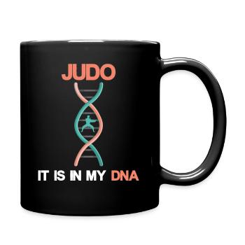 ADN de judo - Mug uni - noir - Droite