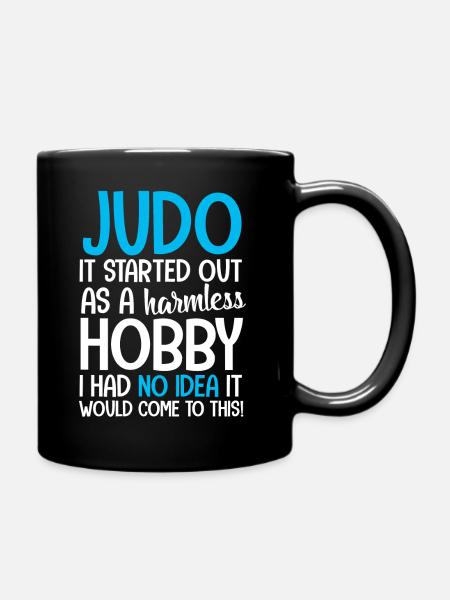 judo - Full Colour Mug - black