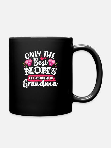 Großmutter - Tasse einfarbig - Schwarz