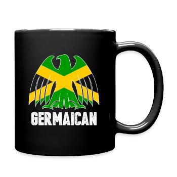 Jamaica Germany - Full Colour Mug - black - Right