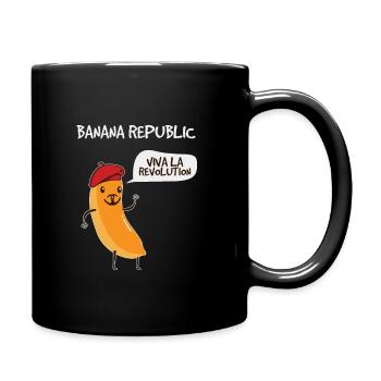 banana republic - Full Colour Mug - black - Right