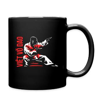 Viet Vo Dao - Tasse einfarbig - Schwarz - Rechts