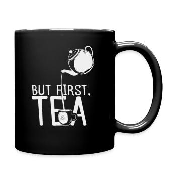 Tea - Full Colour Mug - black - Right