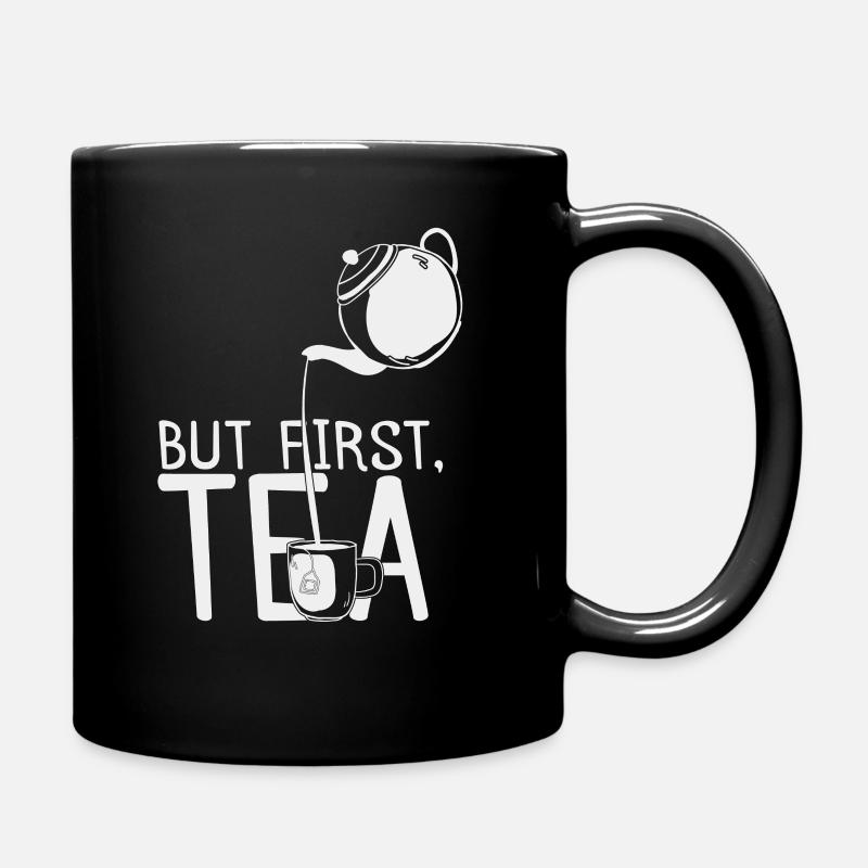 Tea - Full Colour Mug - black