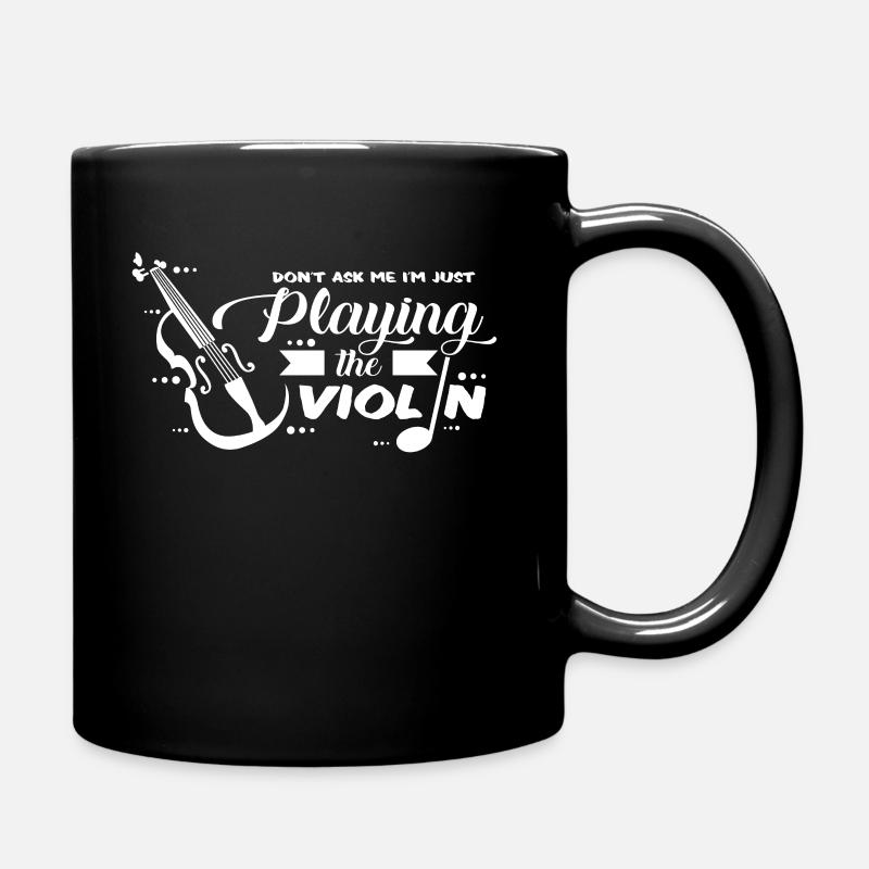 Violon - Mug uni - noir