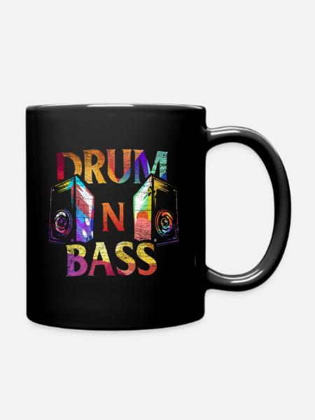 Cadeau Drum n Bass - Mug uni - noir