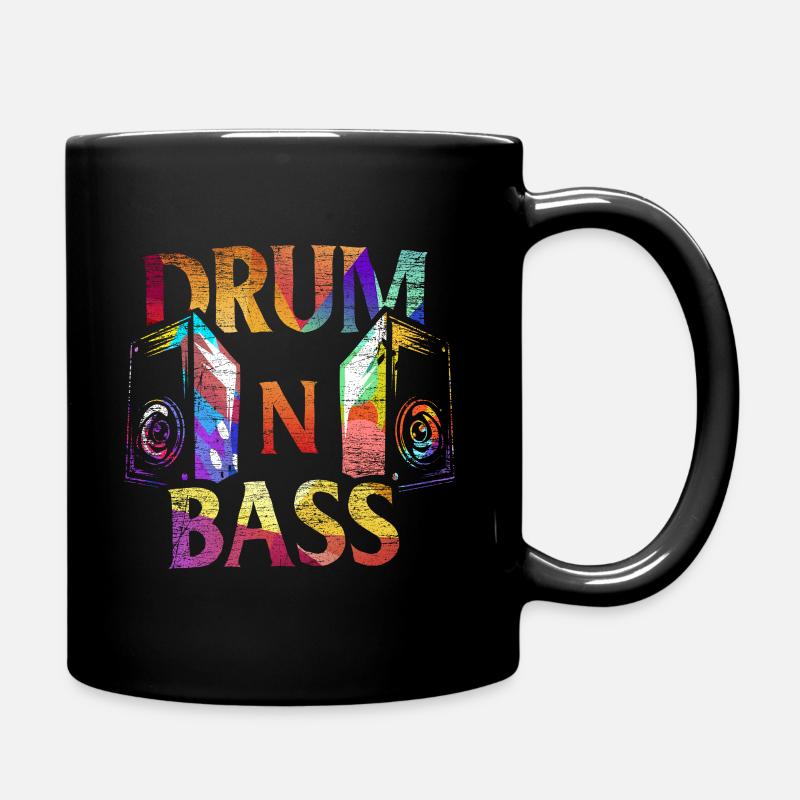 Cadeau Drum n Bass - Mug uni - noir