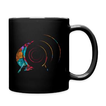Cadeau Drum n Bass - Mug uni - noir - Droite