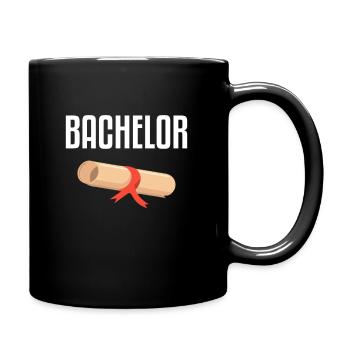 Student - Tasse einfarbig - Schwarz - Rechts