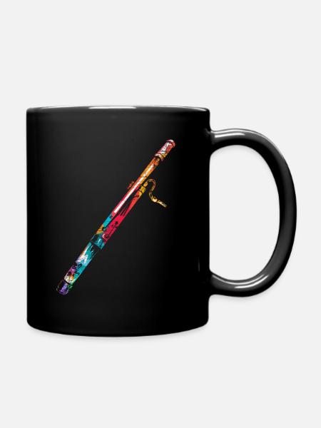 Cadeau basson - Mug uni - noir