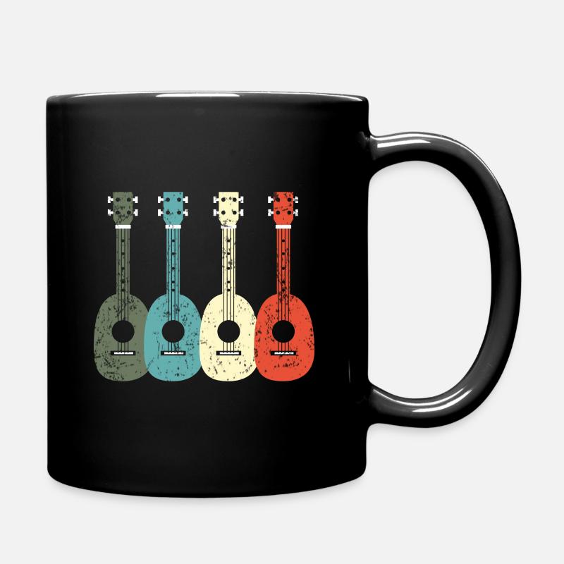 UKULELE - Tasse einfarbig - Schwarz