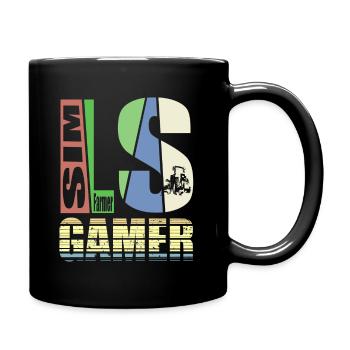SimGamer - Tasse einfarbig - Schwarz - Rechts