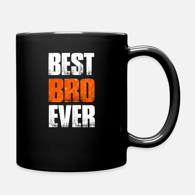 Bester Bruder - Tasse einfarbig - Schwarz