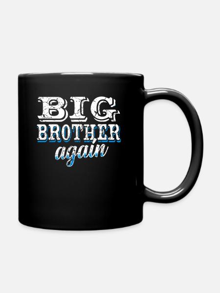 Grand frère - Mug uni - noir