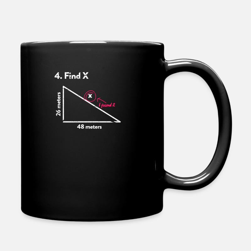 math - Mug uni - noir
