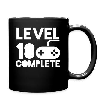 Gamer - Tasse einfarbig - Schwarz - Rechts