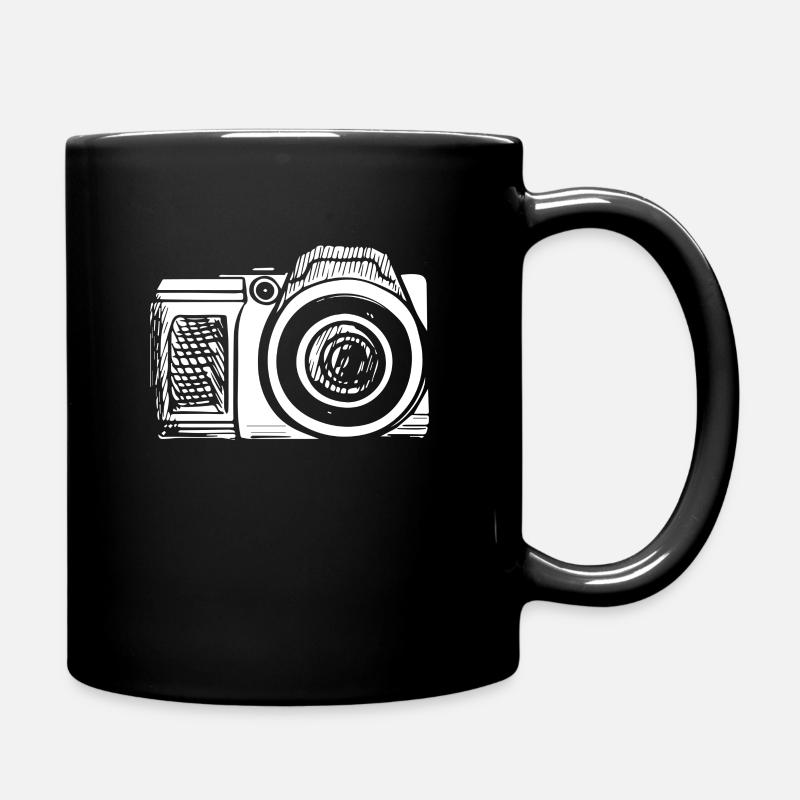 Fotograf - Tasse einfarbig - Schwarz