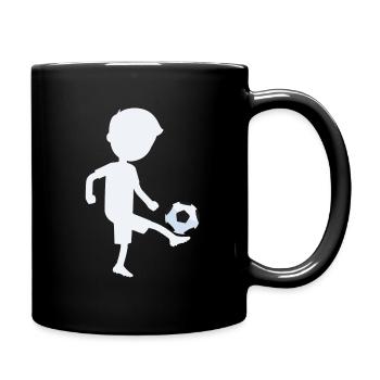 Footballer Football Football Football player - Full Colour Mug - black - Right