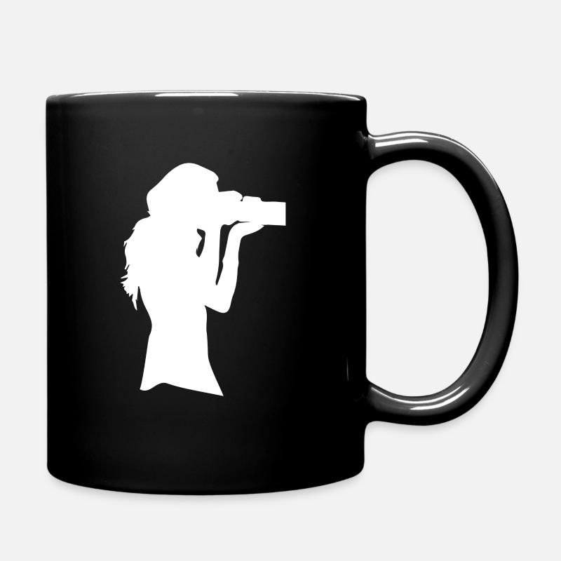 Fotograf - Tasse einfarbig - Schwarz