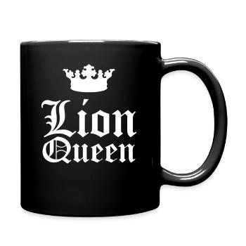 lioness - Full Colour Mug - black - Right