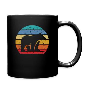 porter - Mug uni - noir - Droite