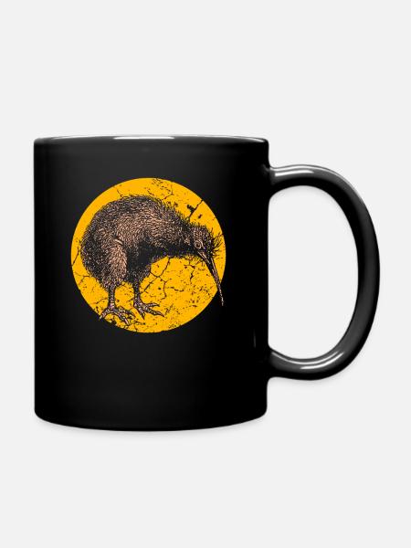 Kiwi bird Nouvelle Zélande - Mug uni - noir