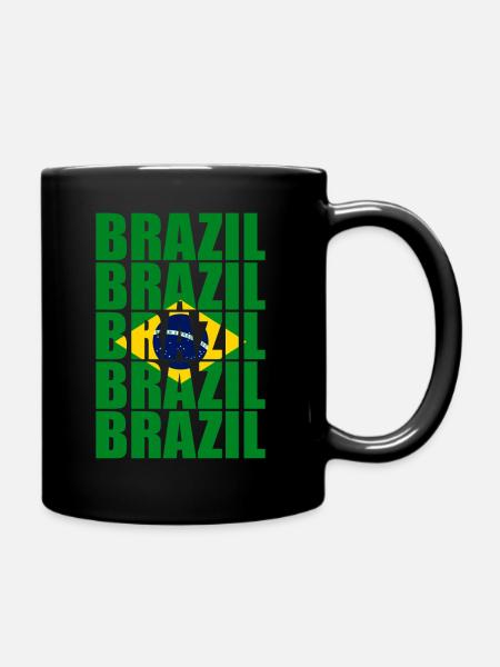 Brésil - Mug uni - noir