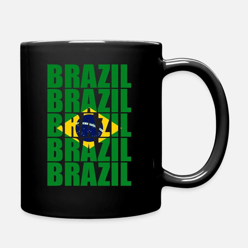 Brésil - Mug uni - noir