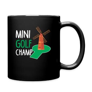 golf Champ Putt Golf golf champion de golf - Mug uni - noir - Droite