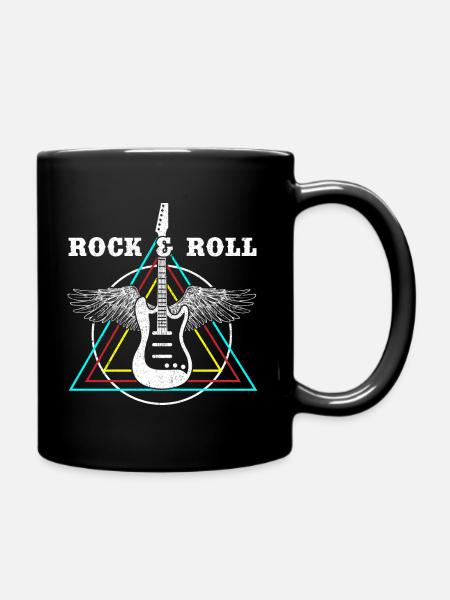 Rock and roll - Mug uni - noir