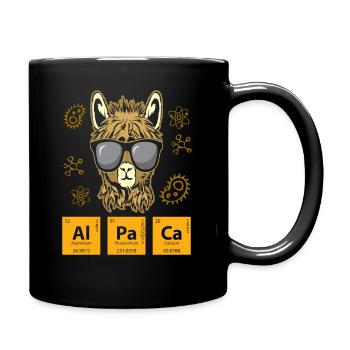 Alpaka Tableau périodique Element Chimie Chimie - Mug uni - noir - Droite
