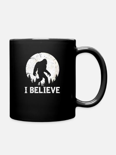 Bigfoot - Tasse einfarbig - Schwarz
