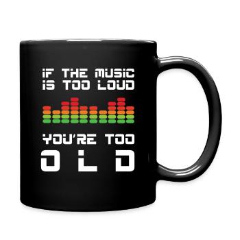 Music Musicians - Full Colour Mug - black - Right