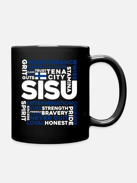 Finland - Full Colour Mug - black