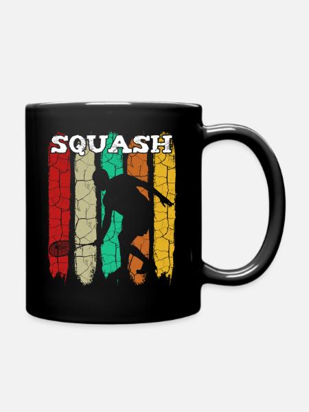 squash - Mug uni - noir