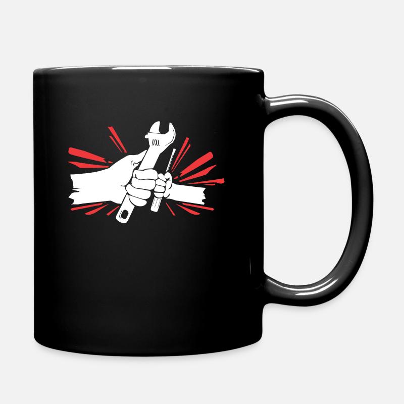 mécanicien - Mug uni - noir